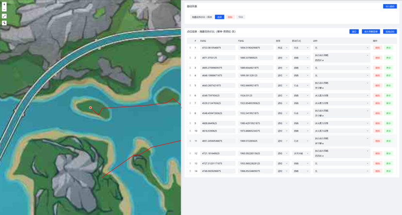 最终路线录制呈现